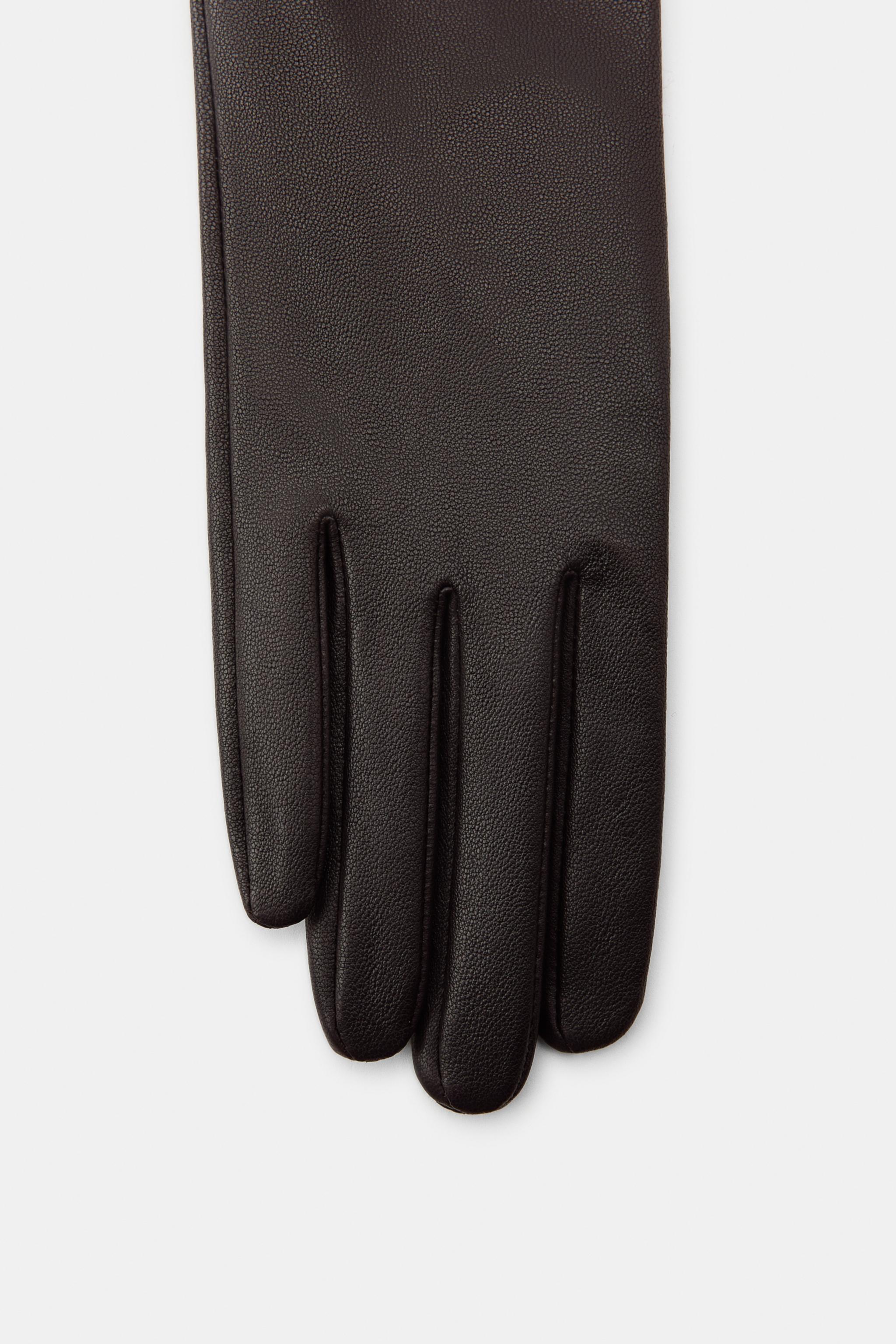 100% LEATHER LONG GLOVES